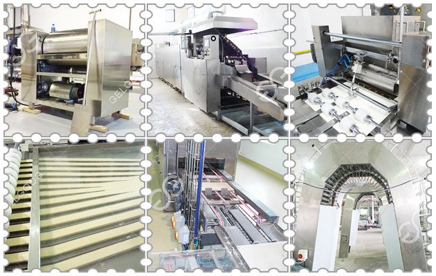 Máquina para hacer galletas de obleas