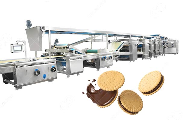 Máquina para hacer obleas cubiertas de chocolate