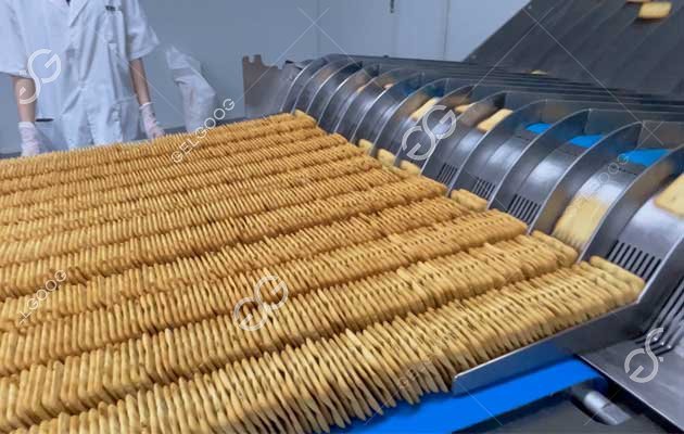 Producción de galletas en fábrica Producción de galletas en fábrica