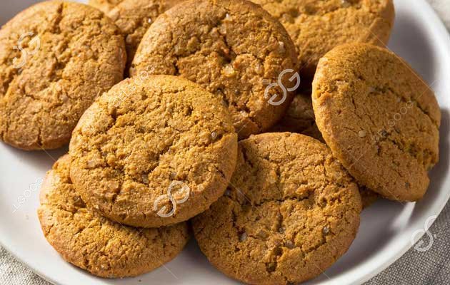 Línea de galletas de jengibre